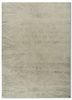 green green wool and bamboo silk hand knotted Rug