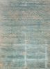 beige and brown beige and brown wool and bamboo silk hand knotted Rug