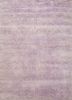 grey and black grey and black wool and bamboo silk hand knotted Rug