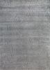 uvenuti grey and black wool and bamboo silk hand knotted Rug - HeadShot uvenuti grey and black wool and bamboo silk hand knotted Rug - HeadShot