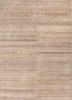 blythe beige and brown afghan wool hand knotted Rug - HeadShot