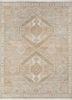 erbe beige and brown wool hand knotted Rug - HeadShot erbe beige and brown wool hand knotted Rug - HeadShot