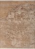entropy beige and brown afghan wool hand knotted Rug - HeadShot entropy beige and brown afghan wool hand knotted Rug - HeadShot