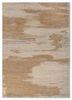 entropy beige and brown wool hand knotted Rug - HeadShot entropy beige and brown wool hand knotted Rug - HeadShot