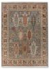 savana green wool hand knotted Rug - HeadShot savana green wool hand knotted Rug - HeadShot