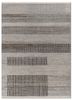 grey and black grey and black afghan wool hand knotted Rug