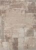 tattvam ivory wool and bamboo silk hand knotted Rug - HeadShot