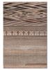 manchaha ivory wool and silk hand knotted Rug - HeadShot