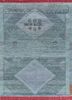 manchaha blue wool and silk hand knotted Rug - HeadShot manchaha blue wool and silk hand knotted Rug - HeadShot