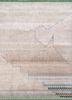 manchaha ivory wool and silk hand knotted Rug - HeadShot