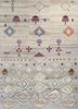freedom manchaha ivory wool and silk hand knotted Rug - HeadShot