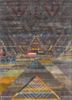manchaha blue silk hand knotted Rug - HeadShot manchaha blue silk hand knotted Rug - HeadShot