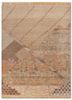 manchaha gold wool and silk hand knotted Rug - HeadShot manchaha gold wool and silk hand knotted Rug - HeadShot