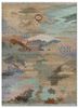 kavi x manchaha green wool hand knotted Rug - HeadShot kavi x manchaha green wool hand knotted Rug - HeadShot