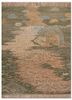 kavi x manchaha beige and brown wool hand knotted Rug - HeadShot kavi x manchaha beige and brown wool hand knotted Rug - HeadShot