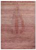 kavi x manchaha pink and purple wool hand knotted Rug - HeadShot kavi x manchaha pink and purple wool hand knotted Rug - HeadShot