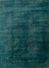 lacuna blue wool and silk hand knotted Rug - HeadShot lacuna blue wool and silk hand knotted Rug - HeadShot