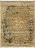 chaos theory by kavi beige and brown wool and silk hand knotted Rug - HeadShot chaos theory by kavi beige and brown wool and silk hand knotted Rug - HeadShot