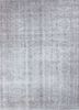 vintage grey and black wool hand knotted Rug - HeadShot vintage grey and black wool hand knotted Rug - HeadShot
