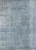 lacuna blue wool hand knotted Rug - HeadShot