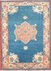 nuray blue wool hand knotted Rug - HeadShot nuray blue wool hand knotted Rug - HeadShot