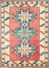 nuray red and orange wool hand knotted Rug - HeadShot nuray red and orange wool hand knotted Rug - HeadShot