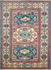 nuray red and orange wool hand knotted Rug - HeadShot nuray red and orange wool hand knotted Rug - HeadShot