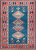 nuray red and orange wool hand knotted Rug - HeadShot nuray red and orange wool hand knotted Rug - HeadShot
