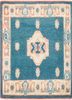nuray blue wool hand knotted Rug - HeadShot nuray blue wool hand knotted Rug - HeadShot
