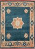 nuray blue wool hand knotted Rug - HeadShot nuray blue wool hand knotted Rug - HeadShot