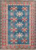 nuray blue wool hand knotted Rug - HeadShot nuray blue wool hand knotted Rug - HeadShot