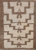 zuri beige and brown wool hand knotted Rug - HeadShot zuri beige and brown wool hand knotted Rug - HeadShot