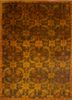 lacuna beige and brown wool hand knotted Rug - HeadShot lacuna beige and brown wool hand knotted Rug - HeadShot
