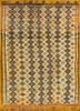 nuray beige and brown wool hand knotted Rug - HeadShot