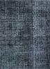 lacuna grey and black wool hand knotted Rug - HeadShot lacuna grey and black wool hand knotted Rug - HeadShot