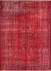 lacuna red and orange wool hand knotted Rug - HeadShot lacuna red and orange wool hand knotted Rug - HeadShot