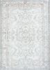 vintage ivory wool hand knotted Rug - HeadShot vintage ivory wool hand knotted Rug - HeadShot
