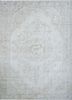 vintage ivory wool hand knotted Rug - HeadShot vintage ivory wool hand knotted Rug - HeadShot
