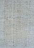 vintage grey and black wool hand knotted Rug - HeadShot vintage grey and black wool hand knotted Rug - HeadShot