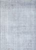 vintage grey and black wool hand knotted Rug - HeadShot vintage grey and black wool hand knotted Rug - HeadShot