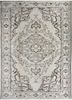 vintage beige and brown wool hand knotted Rug - HeadShot vintage beige and brown wool hand knotted Rug - HeadShot