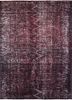 lacuna pink and purple wool hand knotted Rug - HeadShot lacuna pink and purple wool hand knotted Rug - HeadShot