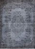 lacuna grey and black wool hand knotted Rug - HeadShot lacuna grey and black wool hand knotted Rug - HeadShot
