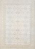 vintage beige and brown wool hand knotted Rug - HeadShot vintage beige and brown wool hand knotted Rug - HeadShot