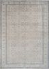 vintage beige and brown wool hand knotted Rug - HeadShot vintage beige and brown wool hand knotted Rug - HeadShot