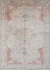 aalam red and orange wool hand knotted Rug - HeadShot aalam red and orange wool hand knotted Rug - HeadShot