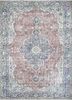vintage red and orange wool hand knotted Rug - HeadShot vintage red and orange wool hand knotted Rug - HeadShot