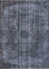 lacuna grey and black wool hand knotted Rug - HeadShot lacuna grey and black wool hand knotted Rug - HeadShot