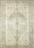 nuray beige and brown wool hand knotted Rug - HeadShot nuray beige and brown wool hand knotted Rug - HeadShot
