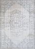 vintage ivory wool hand knotted Rug - HeadShot vintage ivory wool hand knotted Rug - HeadShot